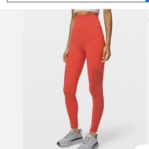 lululemon athletica Red Leggings